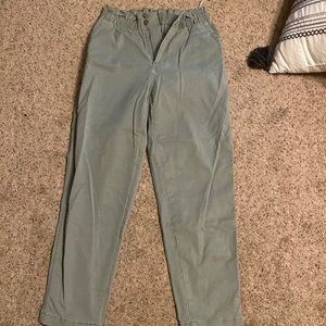 Universal thread paper bag waist pants